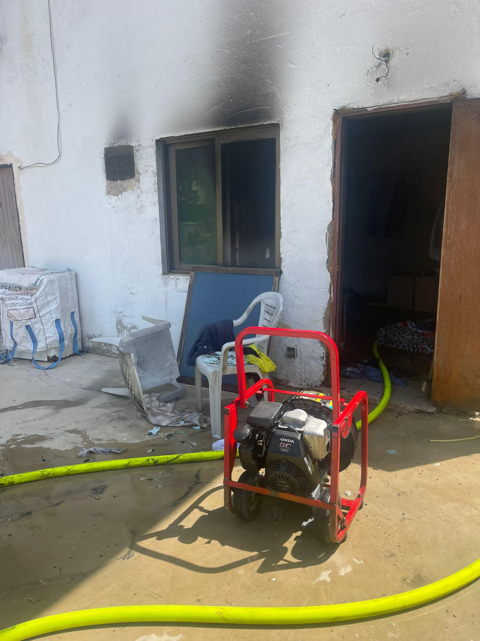 حريق يلتهم شقة سكنية في حيفا دون وقوع اصابات